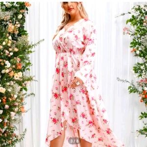 Women's new plus maxi dress by Shein